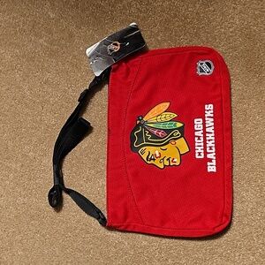 Profanity NHL Chicago Blackhawks Messenger Polyester Zipper Bag
